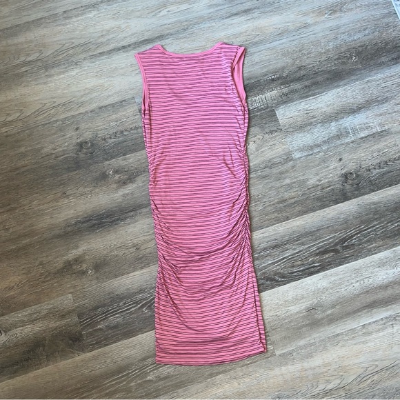 Velvet striped tee dress - Picture 4 of 8